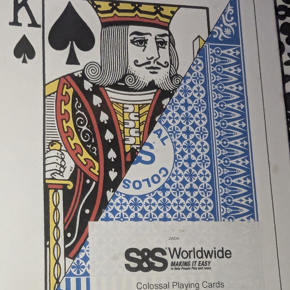 SSS Worldwide Colossal Playing Cards
